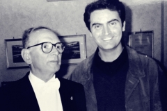 Luca con Ennio Morricone - Auditorium della Conciliazione